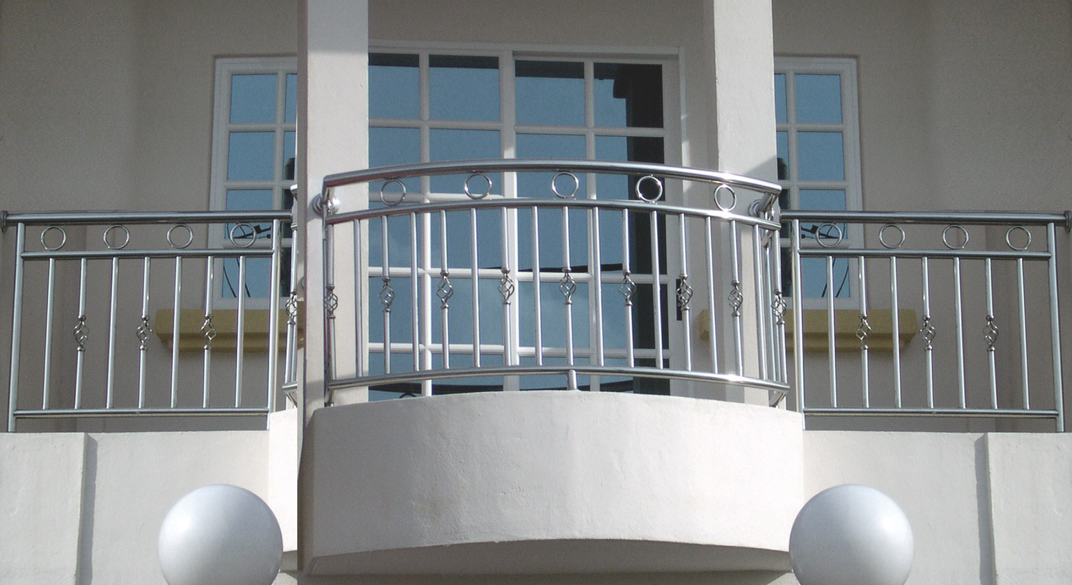 Apartment Building SS Balcony Railing