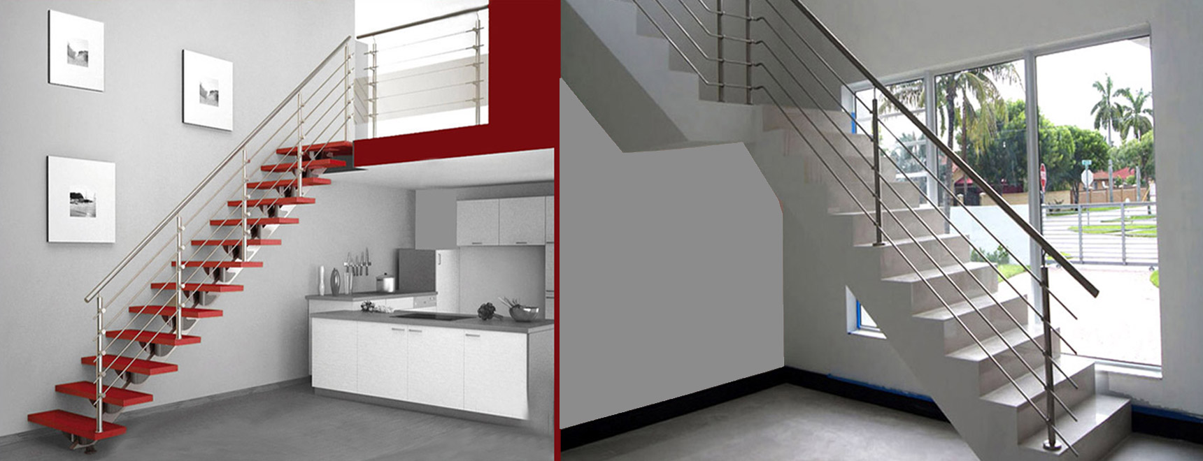 Stainless Steel Modular Horizontal Railings