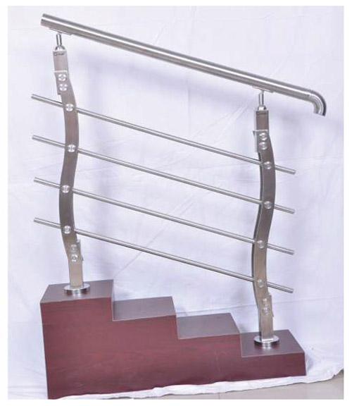 Steel balustrade SS Pipe Stair Railing
