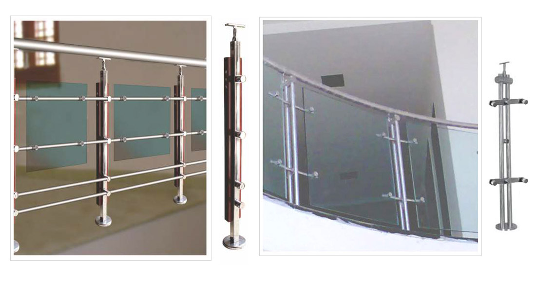 Stainless Steel Modular Horizontal  Railings