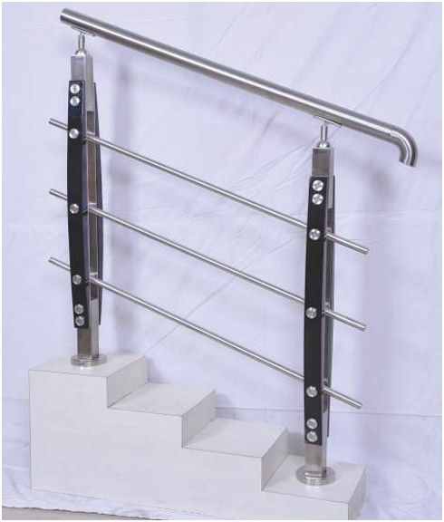 SS Wood Baluster Railing
